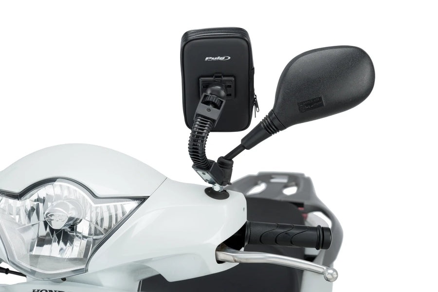 SYM SYMPHONY SR 50 [2025] – Mobiltelefonholder og beskyttelsescover – Sort