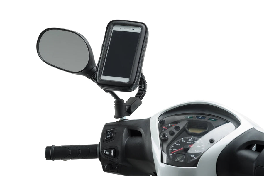 SYM SYMPHONY SR 50 [2025] – Mobiltelefonholder og beskyttelsescover – Sort