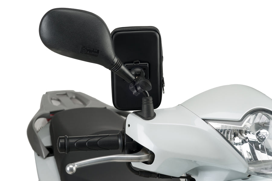 SYM SYMPHONY SR 50 [2025] – Mobiltelefonholder og beskyttelsescover – Sort