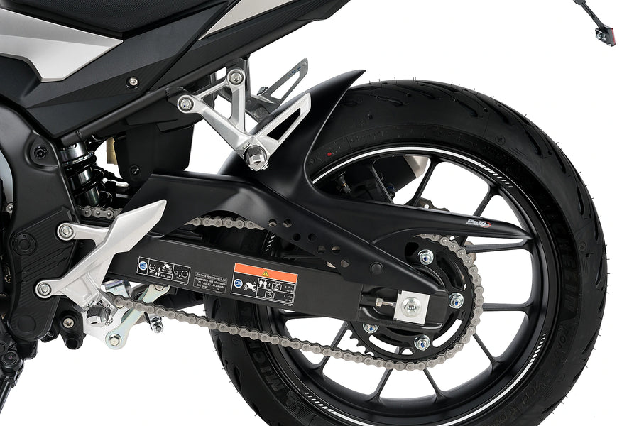 HONDA CB 500 F [2021] - Baghjulsafdækning | Mat sort | PUIG 3557J
