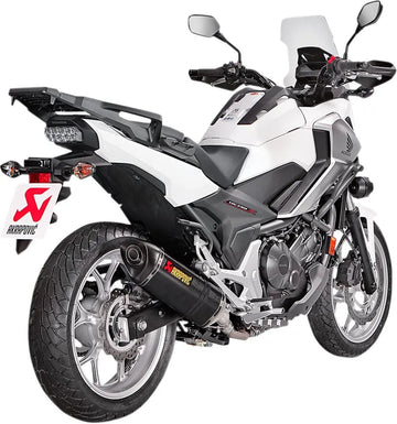 Honda NC 750 X [Akrapovic] - Carbon Fiber Final Silver Damps
