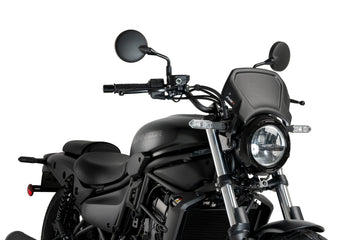KAWASAKI ELIMINATOR 500 SE [2025] – ALU frontplade – sort