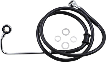 harley davidson fxsb [DRAG SPECIALTIES] - Forlænget bremseslange i rustfrit stål - 0