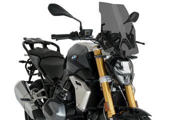 BMW R 1250 R [2025] - New Generation Touring Windscreen | Stærkt tonet | PUIG 3626F