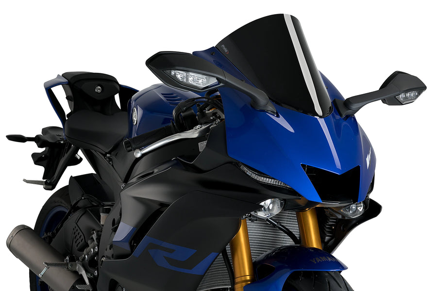 YAMAHA YZF-R6 RACE [2025] - PUIG R-Racer Skærm | Sort | PUIG 3633N