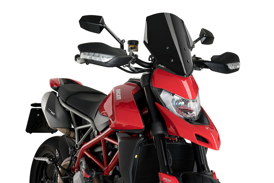 DUCATI HYPERMOTARD 950 RVE [2025] - Ny generation af sportsforrude | Sort | PUIG 3634N