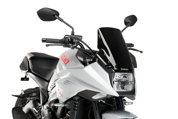 SUZUKI GSX-S 1000 KATANA [2025] - turskærm | Sort | PUIG 3637N