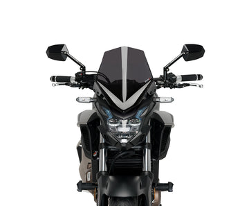 HONDA CB 500 F [2024] - New Generation Touring Windscreen | Stærkt tonet | PUIG 3657F