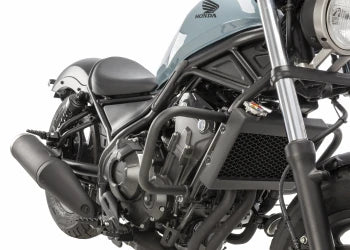 HONDA CMX 500 REBEL SE [2025] – Adapter fodstøtte gummipude “Rider” – Sort