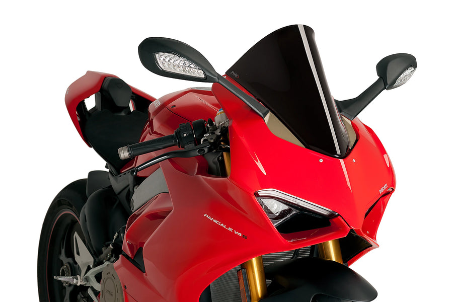 DUCATI PANIGALE V4 R [2025] - R-Racer skærm | Sort | PUIG 3759N