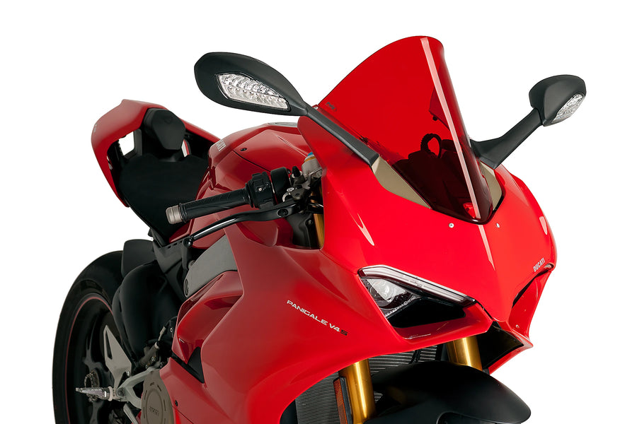 DUCATI PANIGALE V4 R [2025] - R-Racer skærm | Rød | PUIG 3759R