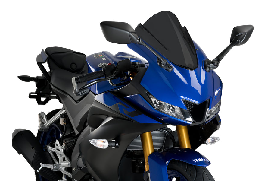 YAMAHA YZF-R 125 [2022] – Z-Racing skærm – Sort