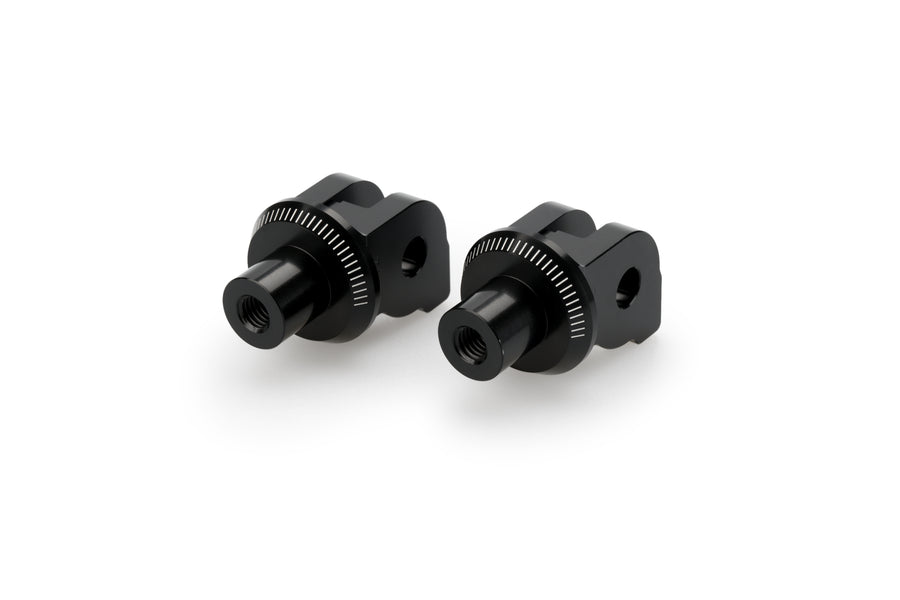 DUCATI DESERT X RALLY [2025] – Adapter fodstøtte gummipude “Rider” – Sort