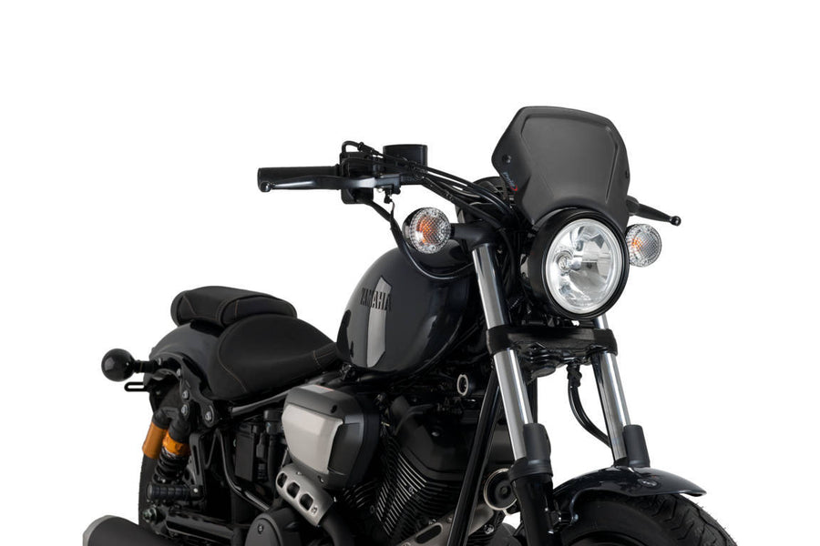 YAMAHA XV 950 R [2020] – ALU frontpanel – sort