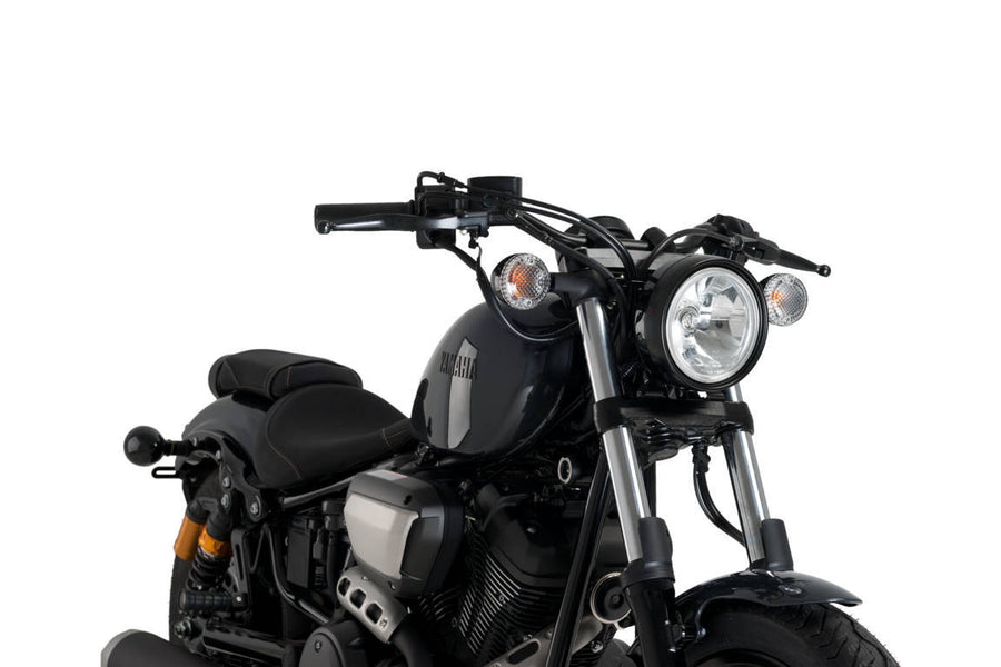 YAMAHA XV 950 R [2020] – ALU frontpanel – sort