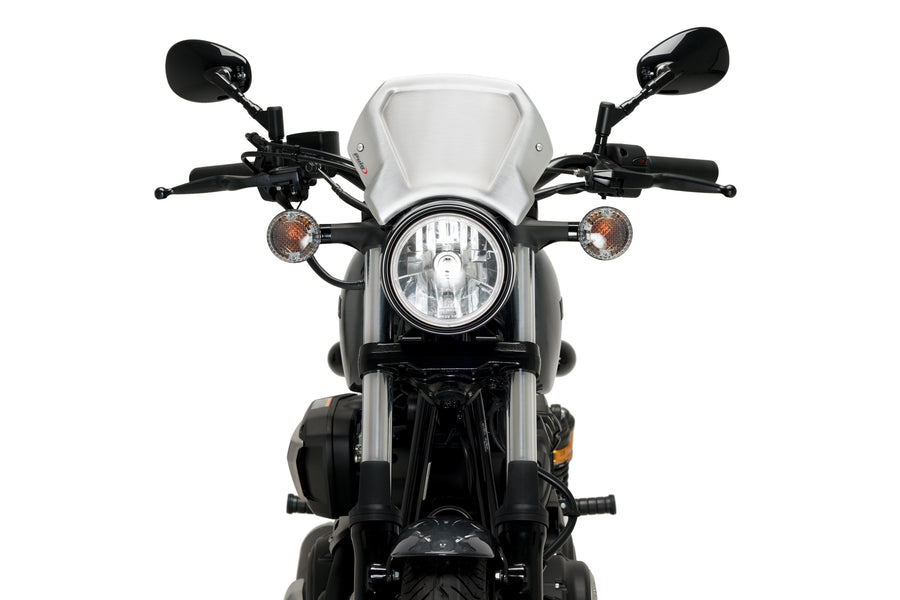 YAMAHA XV 950 R [2020] – ALU frontpanel – sort