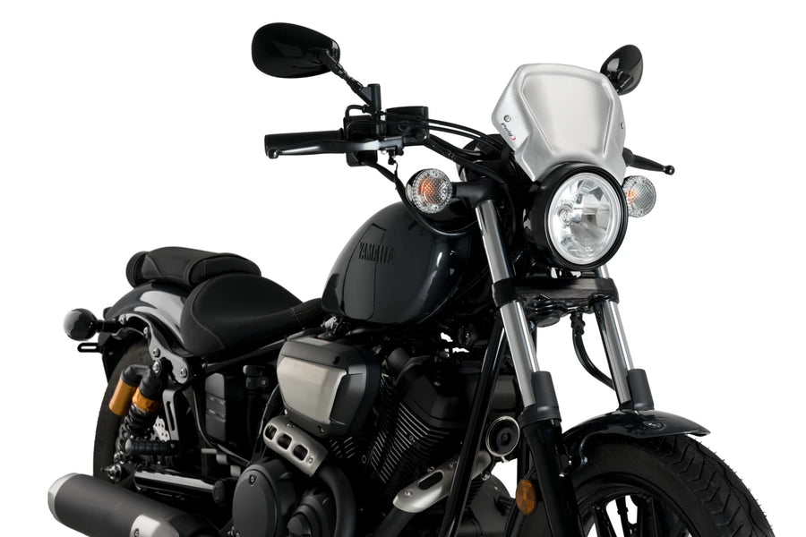 YAMAHA XV 950 R [2020] – ALU frontplade – sølv