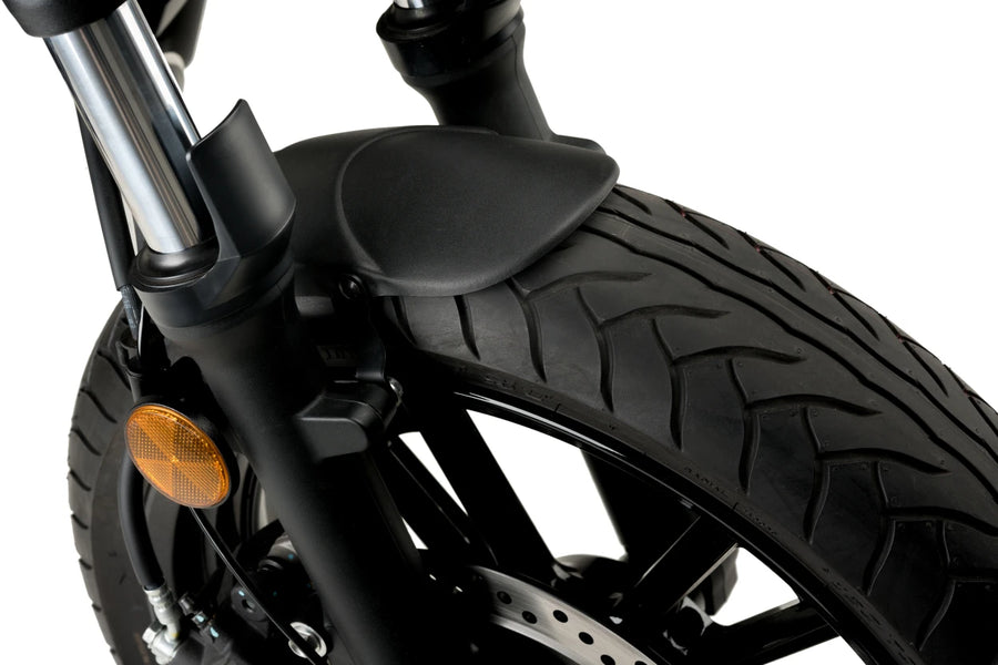 KAWASAKI VULCAN S [2025] – FORSkærm af fræset metalplade – Sort