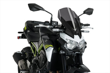 KAWASAKI Z 900 SE [2024] - New Generation Touring Windscreen | Stærkt tonet | PUIG 3841F