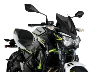 KAWASAKI Z 650 [2025] – Flankervisirbeklædning – kraftigt tonet - 0