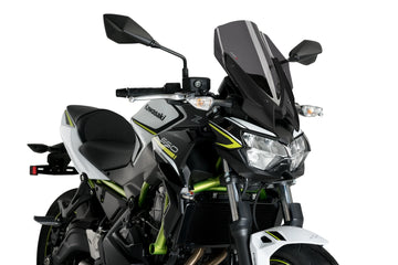 KAWASAKI Z 650 [2025] - New Generation Touring Windscreen | Stærkt tonet | PUIG 3865F