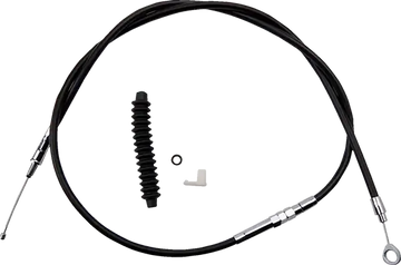 Harley Davidson Flhrxs [DRAG SPECIALTIES] - Højeffektiv sort vinylkoblingskabel