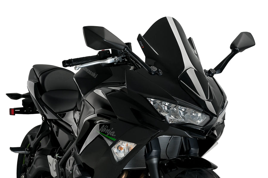 KAWASAKI NINJA 650 [2025] - Z-Racing skærm | Sort | PUIG 3881N