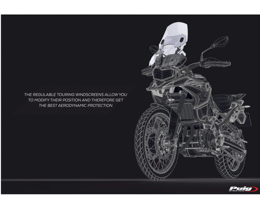 BMW F 750 GS [2024] – Justerbar forrude – kraftigt tonet