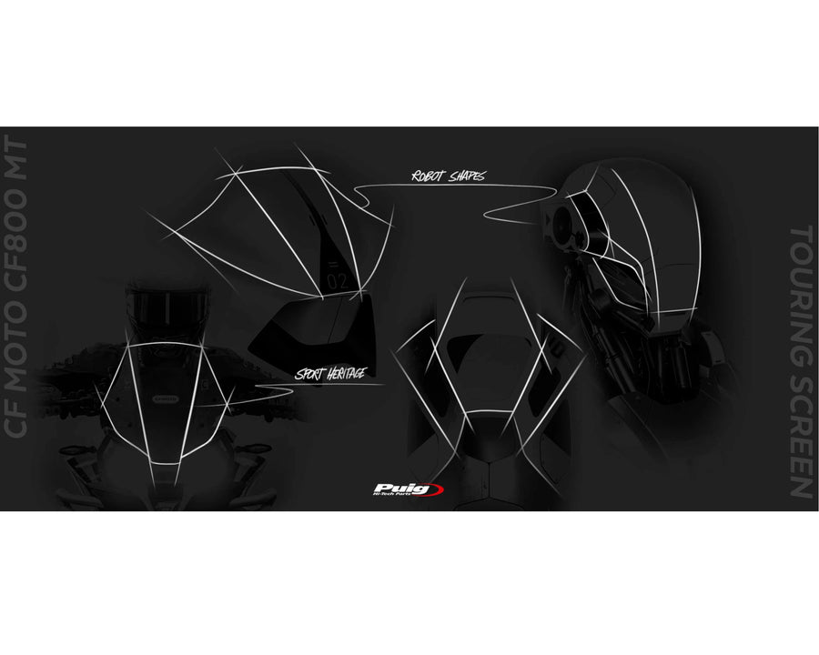 CFMOTO 800MT EXPLORE [2025] – Touring Screen – Tonet
