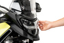 BMW F 900 GS [2025] – Påsæt forlygtebeskyttelse – Gennemsigtig-2