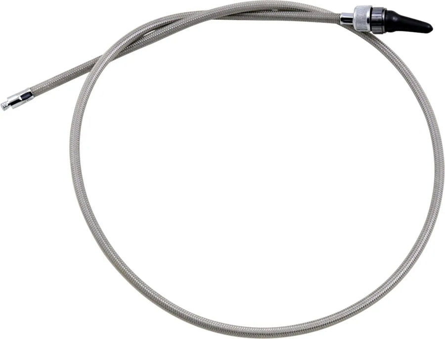 harley-davidson low rider [MOTION PRO] – Armor Coat Flettet speedometerkabel i rustfrit stål til Harley-Davidson