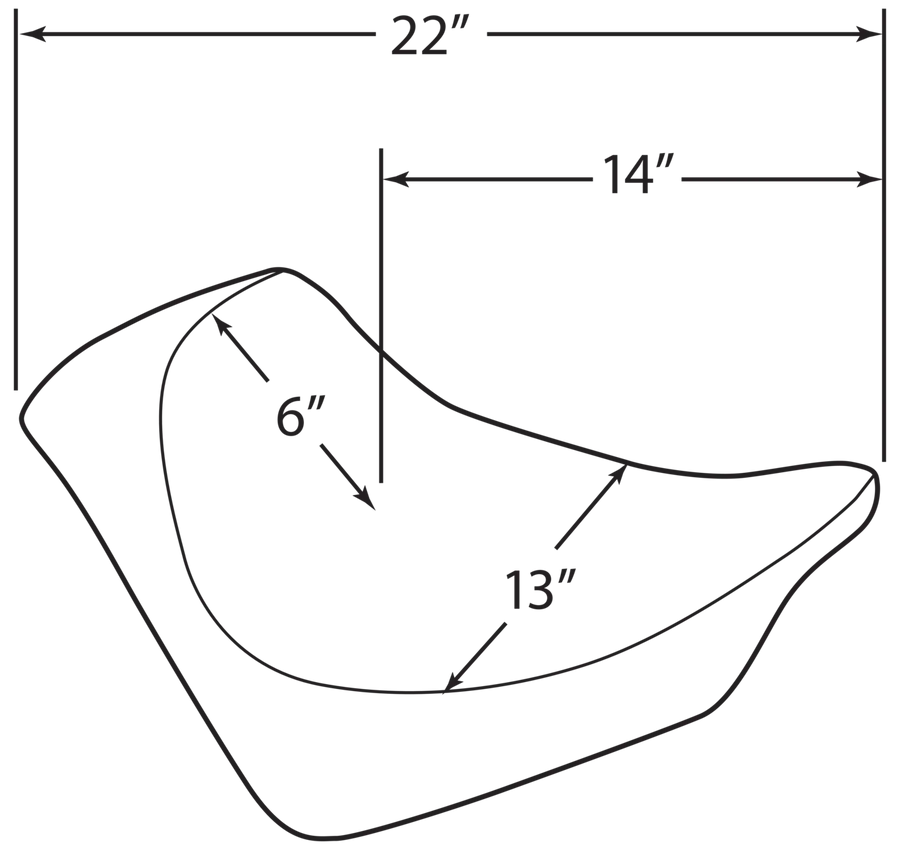 harley-davidson street bob [DRAG SPECIALTIES] – EZ-ON solosæde