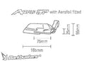 BMW K 1100 LT 100 [BARKBUSTERS] – AERO-GP håndtagsbeskytter