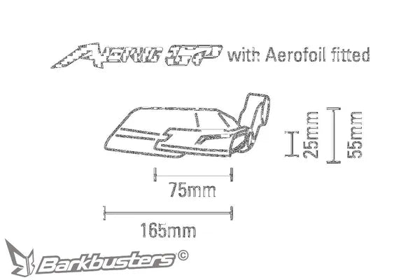 Caballero 250 [BARKBUSTERS] – AERO-GP håndtagsbeskytter