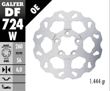 Harley-Davidson Xg 750 Street [2019-2020, 2017, 2018, 2020] - Wave® bremseskive - billede 2