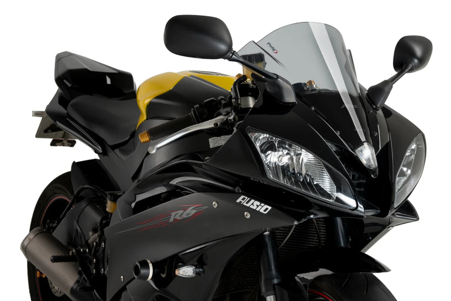 YAMAHA YZF-R6 [2007] – Racerskærm – Gennemsigtig