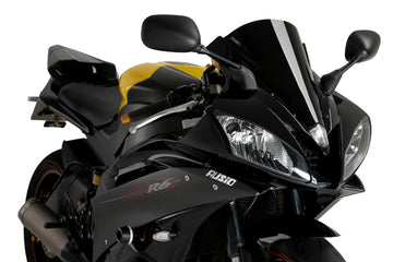 YAMAHA YZF-R6 [2007] – Racing skærm – Sort