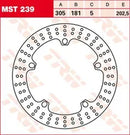Bmw R 1200 C Independent ABS (0405) [2005] - Fast rund bremseskive – billede 12
