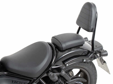 Honda CMX 1100 Rebel [2021-2024] - Sissybar uden bagagebro sort glansrør version