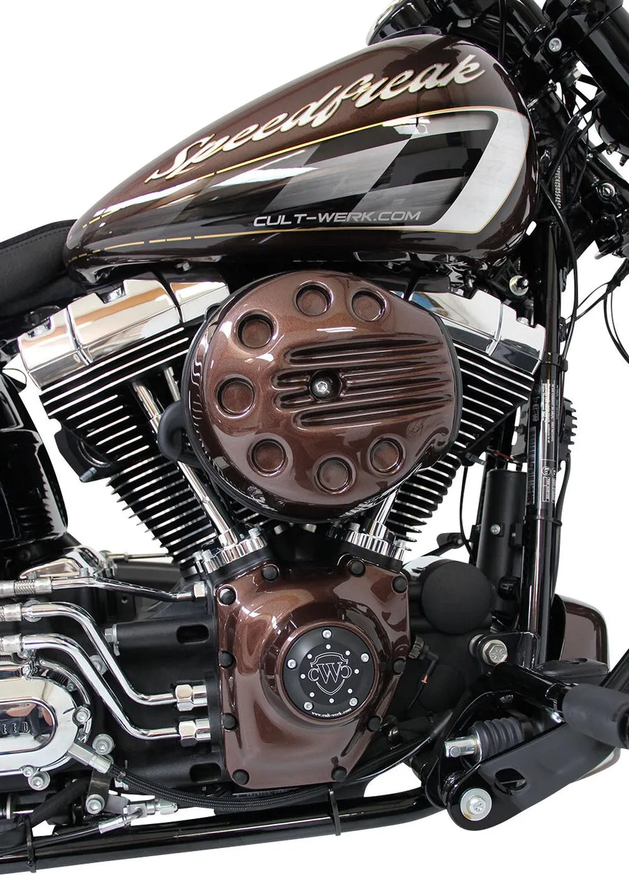 harley davidson fxsbse [CULT WERK] – luftfilterdæksel "Slotted"