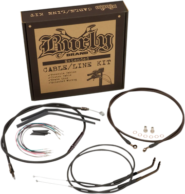 harley davidson fxdwg [BURLY BRAND] – Jail Bar kabelsæt - 0