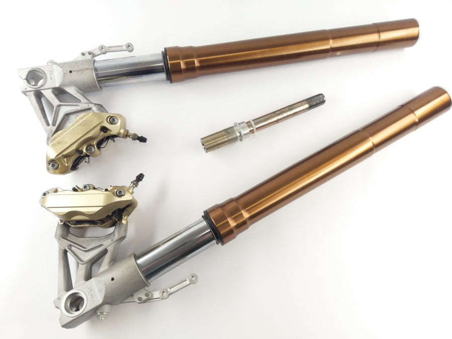 Benelli TNT 1130 Sport [2002] - Fork med akse og bremsekalipere