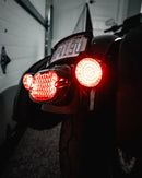 Harley Davidson Flstc [CUSTOM DYNAMICS] – Flad LED-baglygte