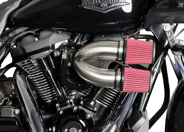Harley-Davidson Fxlrs 1923 ABS [2025] - Tuned Induction Luftfilterkit – Oberfläche: Silber – Bild 7
