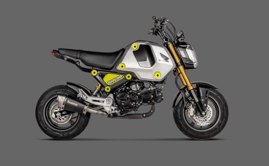HONDA MSX 125 [2021-2025] - Slip-On udstødningssystem (titanium)