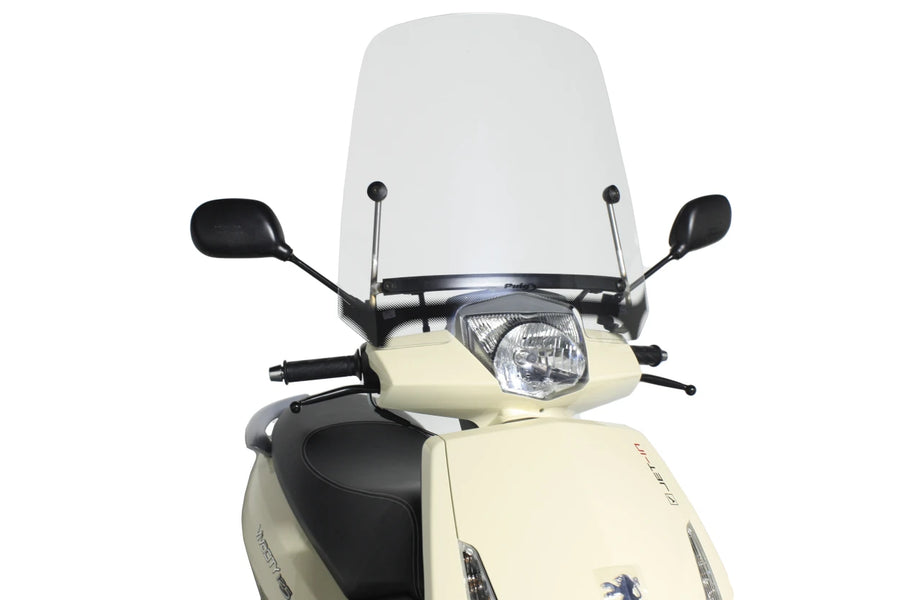 PEUGEOT VIVACITY 3 50 4T E2 [2017] – Scooterskærm T.G – Gennemsigtig