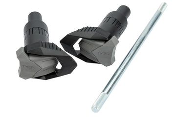 APRILIA SHIVER 900 / DORSODURO 900 2017-2018 - R19 Crash Pads | Sort | PUIG 4706N