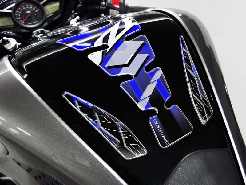 YAMAHA YZF 1000 R THUNDERACE [2002] – Wings tankbeskytter – sølv