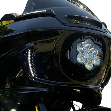 Harley-davidson LOW Rider [CUSTOM DYNAMICS] – Shark Demon 2 Performance LED-forlygte