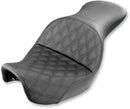 Harley Davidson Dyna [SADDLEMEN] – Explorer-sæde med diamantquiltning